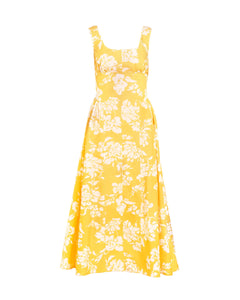 Cadence Dress in Buttercup Multi