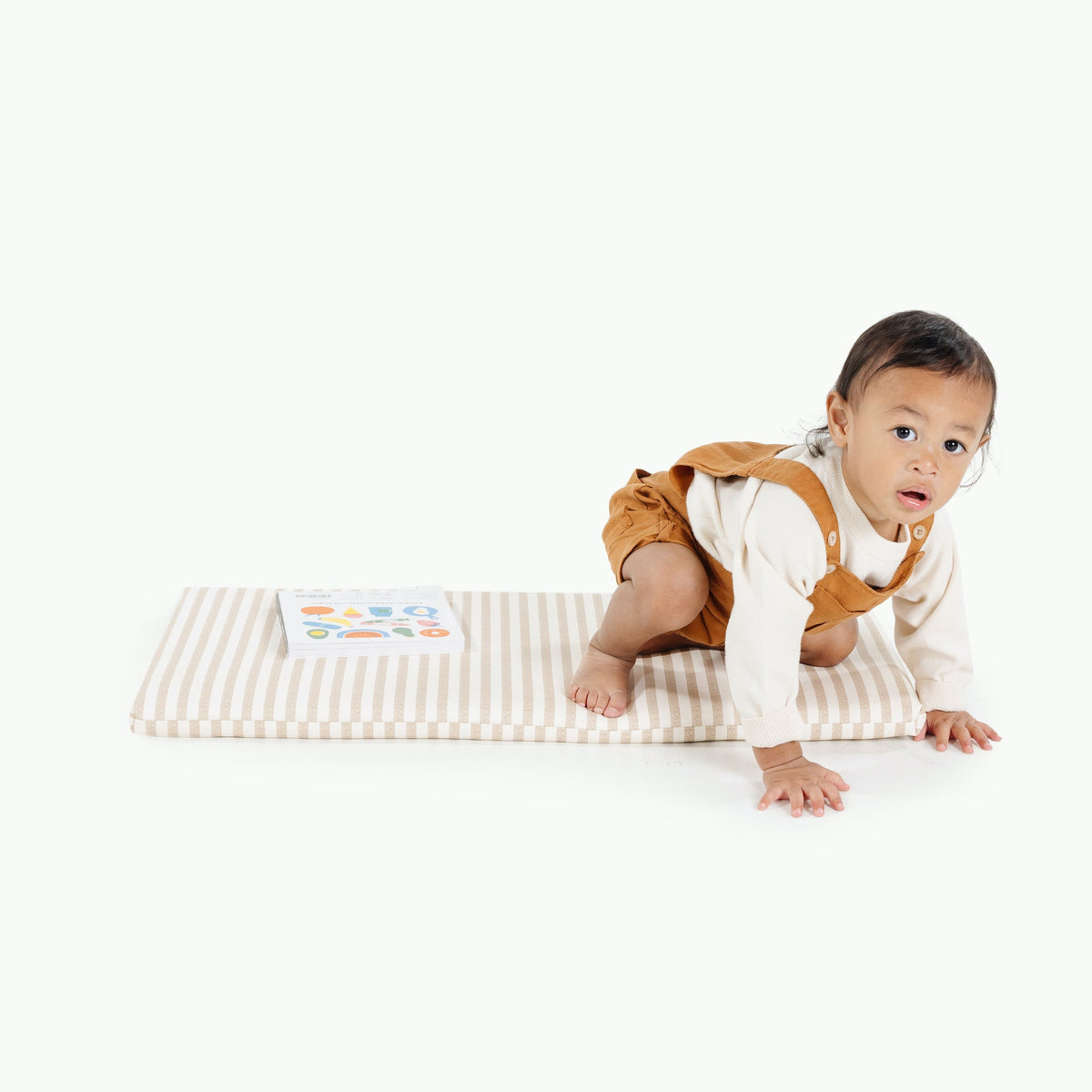 Cafe Stripe@kid on the cafe stripe padded micro+