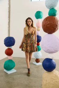 The Callaway Dress in Highland Tapestry.