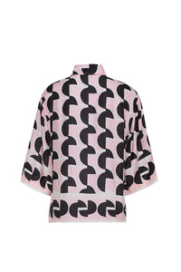 Calvia Top in Forma Geo Blush