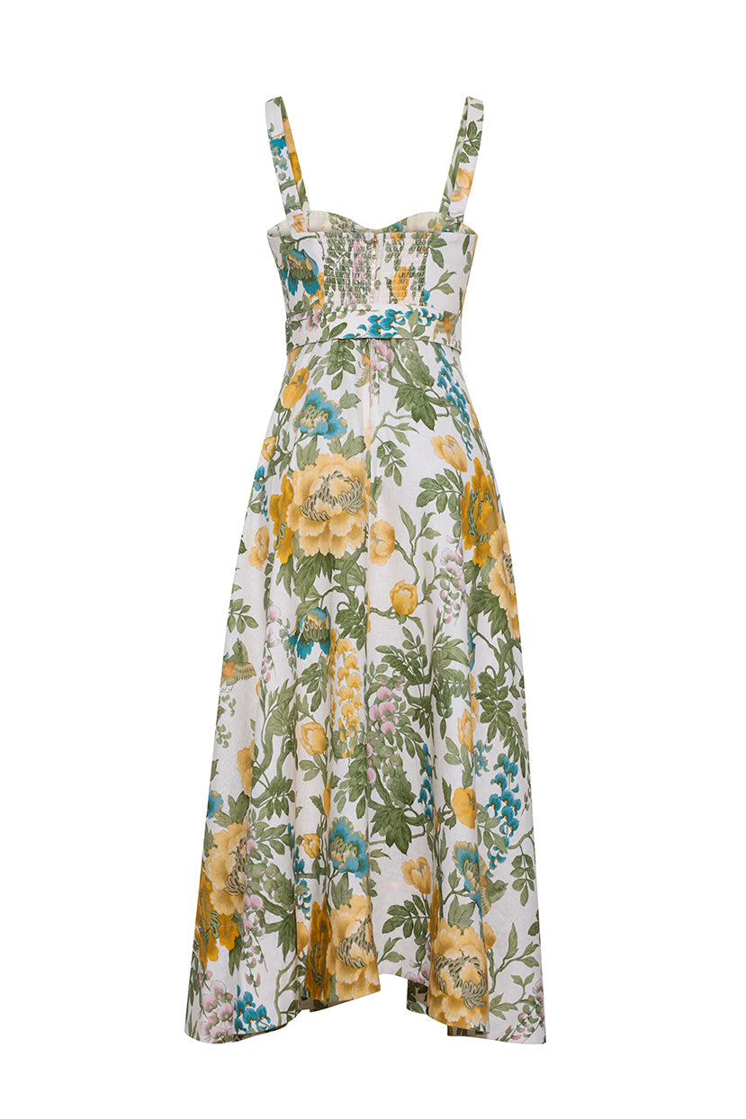 Calypso Dress in Flora Meadow