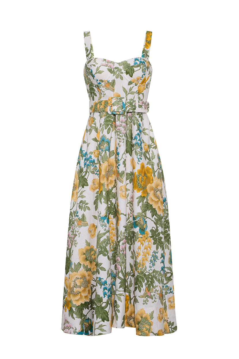 Calypso Dress in Flora Meadow