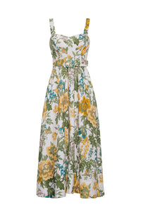 Calypso Dress in Flora Meadow