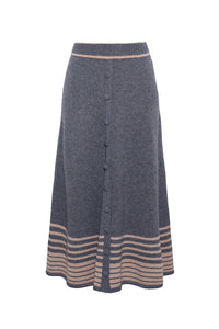 Camden Skirt in Grey Heather