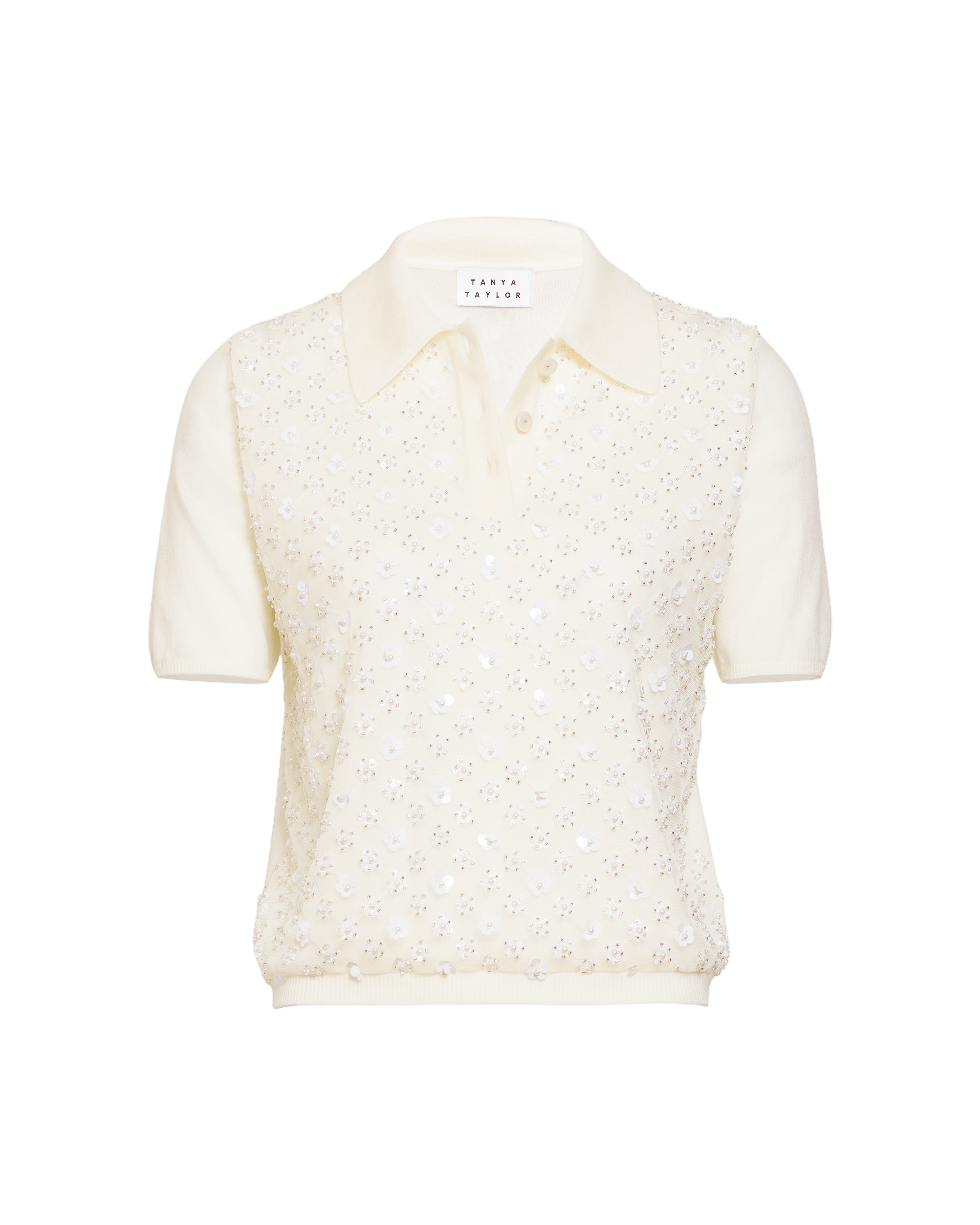 Camilla Knit Top in Cream