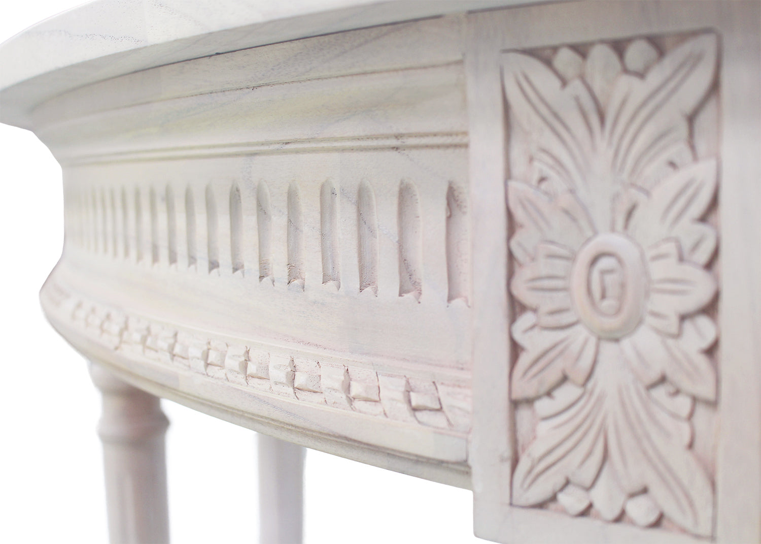 Camille Demilune in White Wash