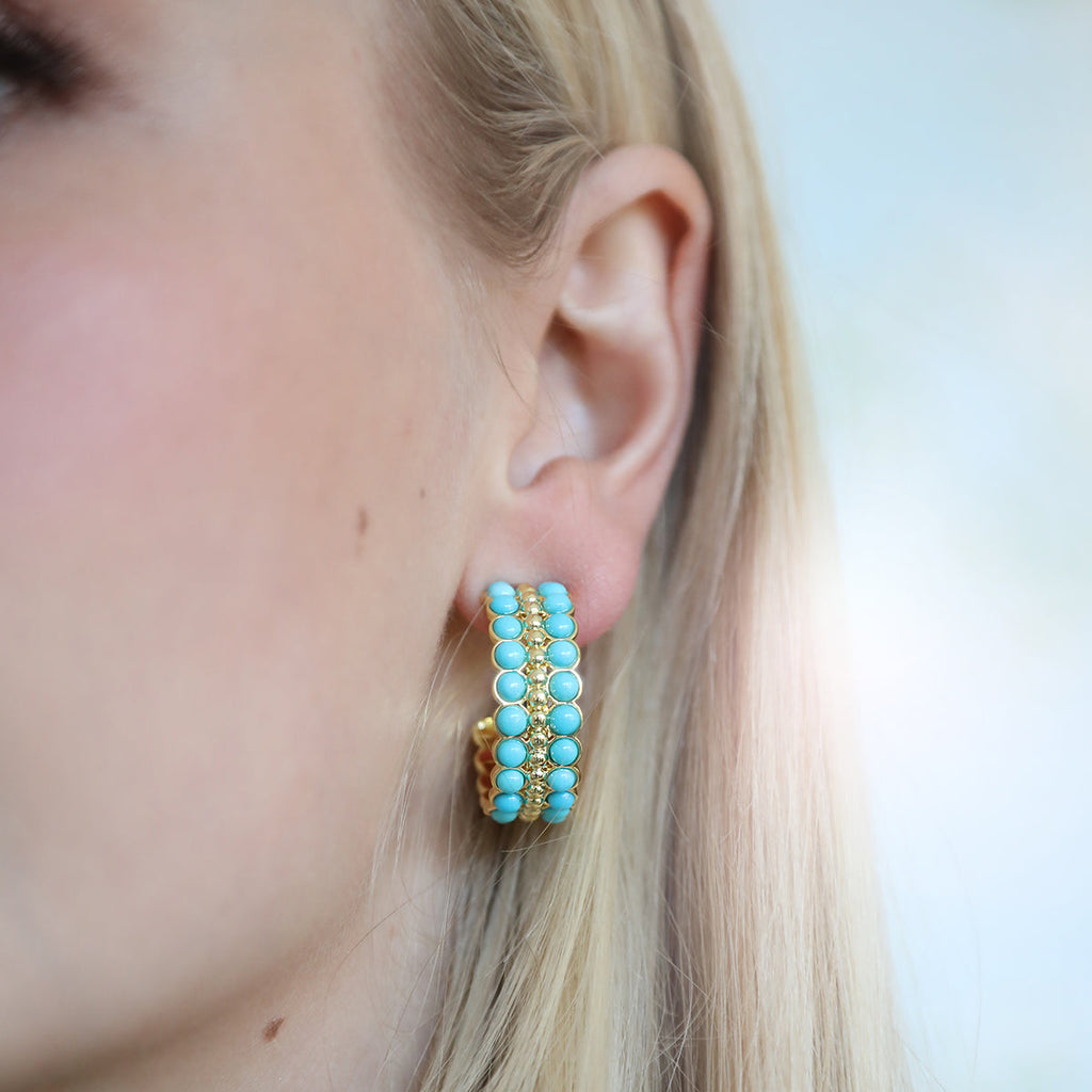 Camille Huggie in Turquoise