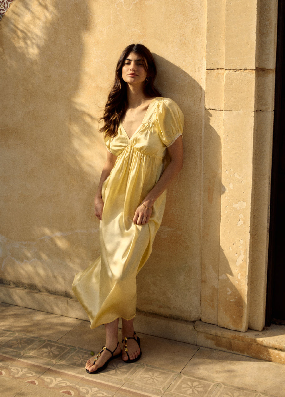 Caroline Nightie in Yellow