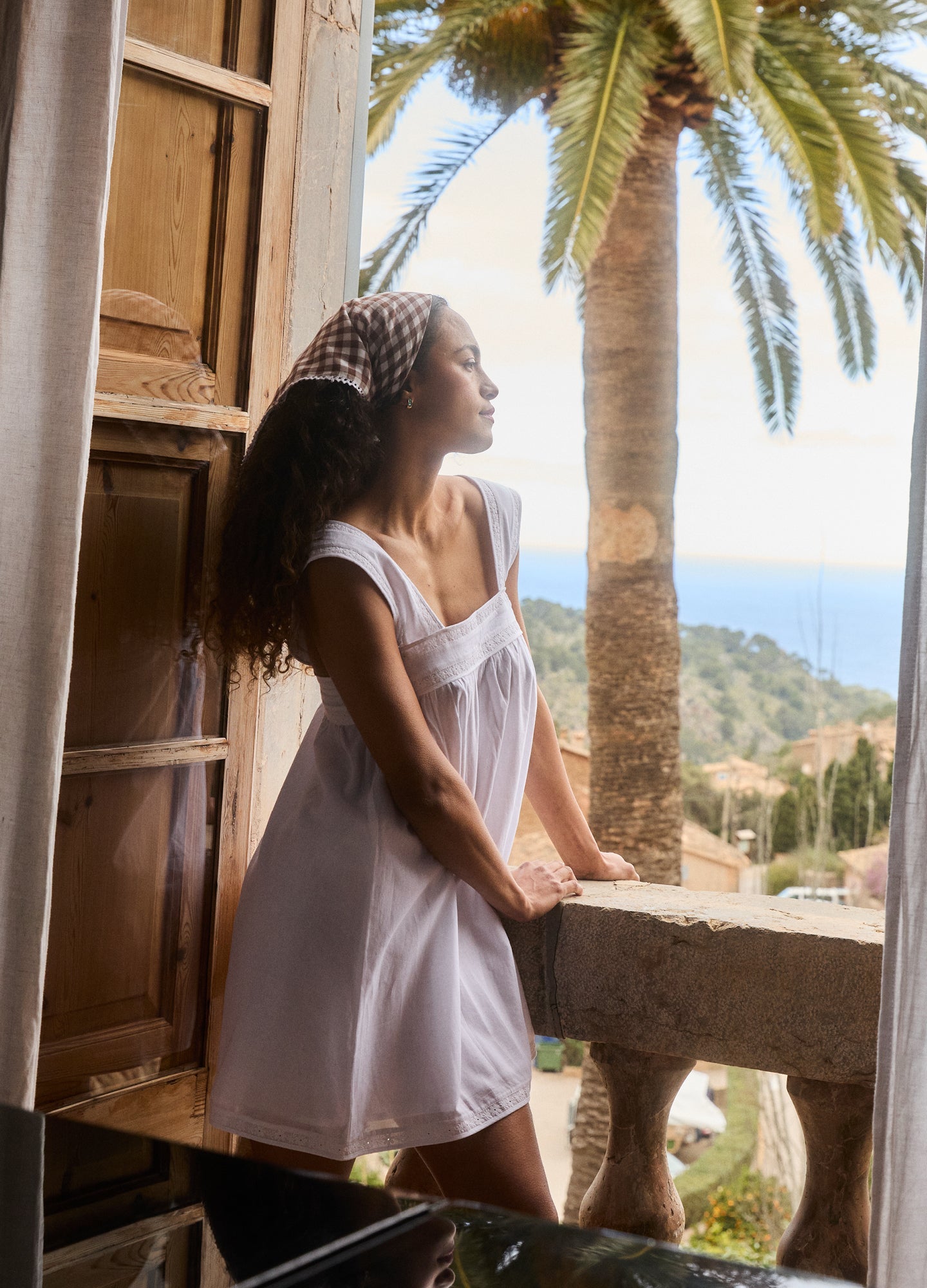 Heather Mini Cotton Nightdress