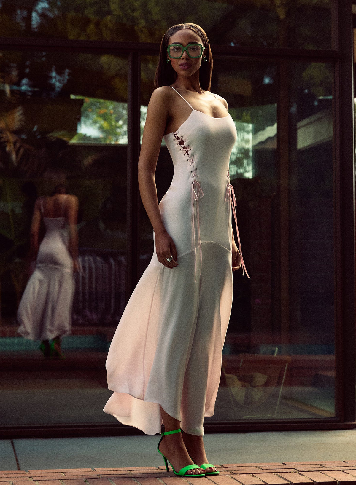 Gia Gown in light pink
