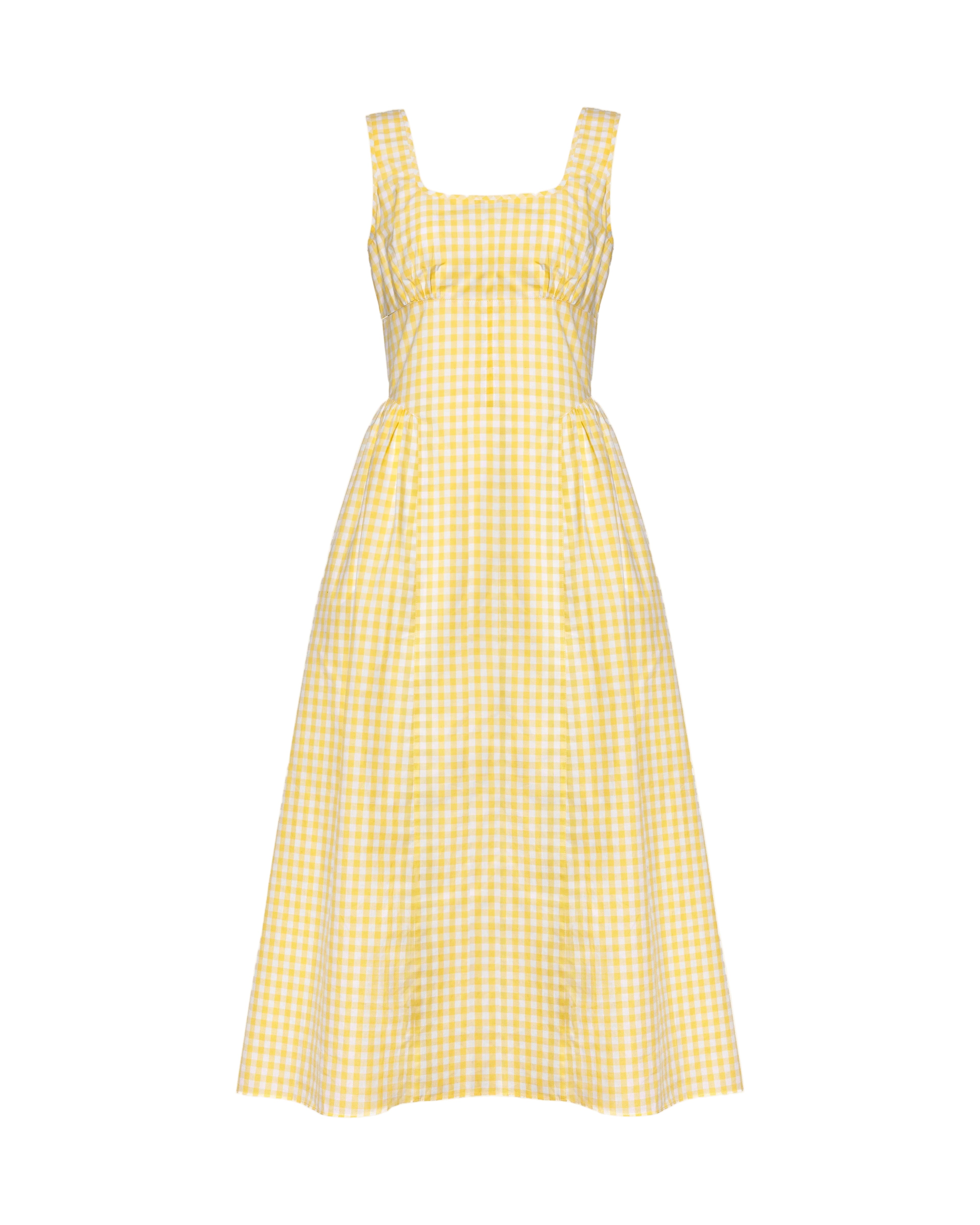 Cadence Dress in Lemon Meringue Multi