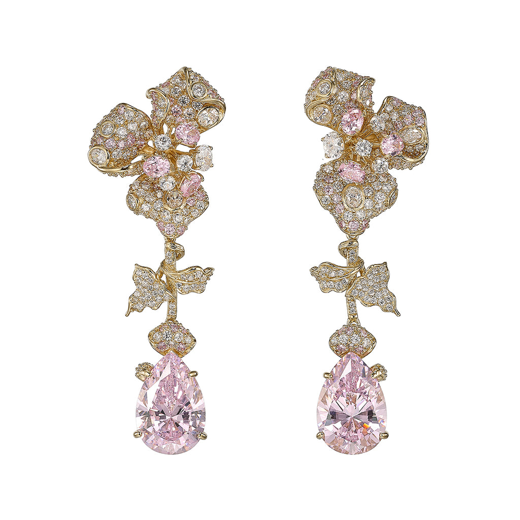 Candy Orchid Earrings