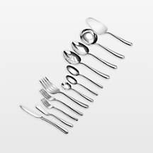 Cangshan RAIN 2 Mirror 47 Piece Flatware Set