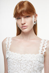 Centella Maxi Dress in White