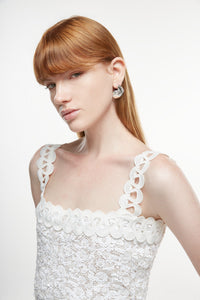 Centella Maxi Dress in White