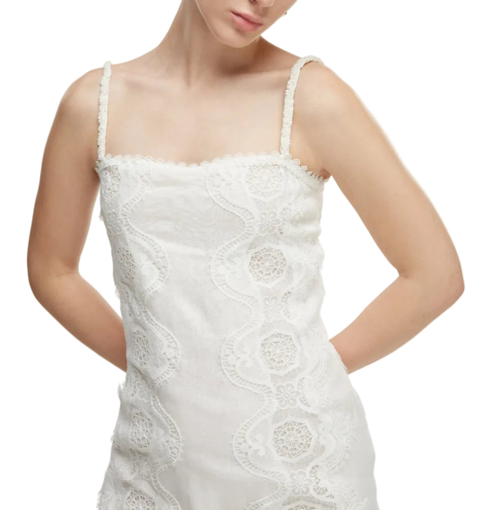 Rocio Maxi Dress in White