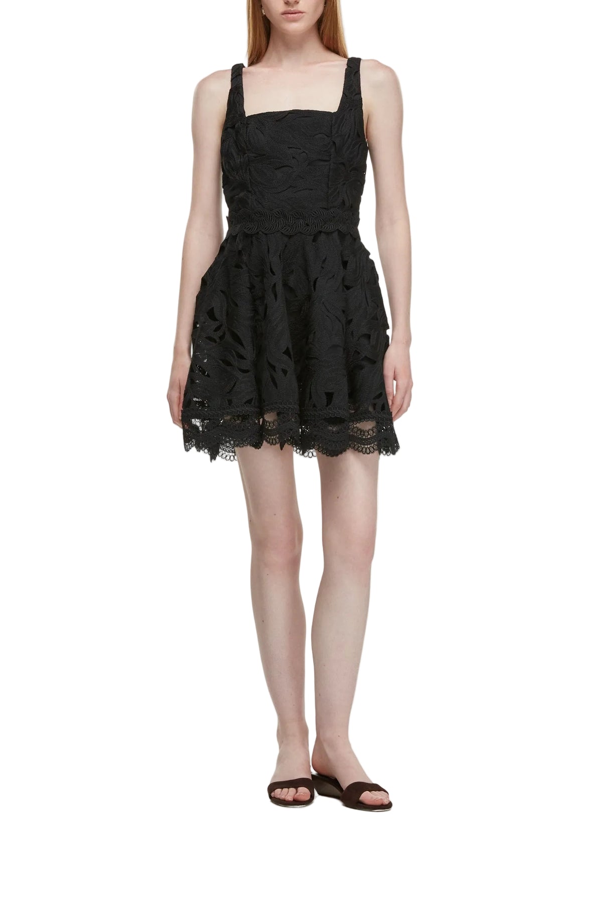 Ocaso Mini Dress in Black