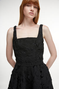 Ocaso Mini Dress in Black