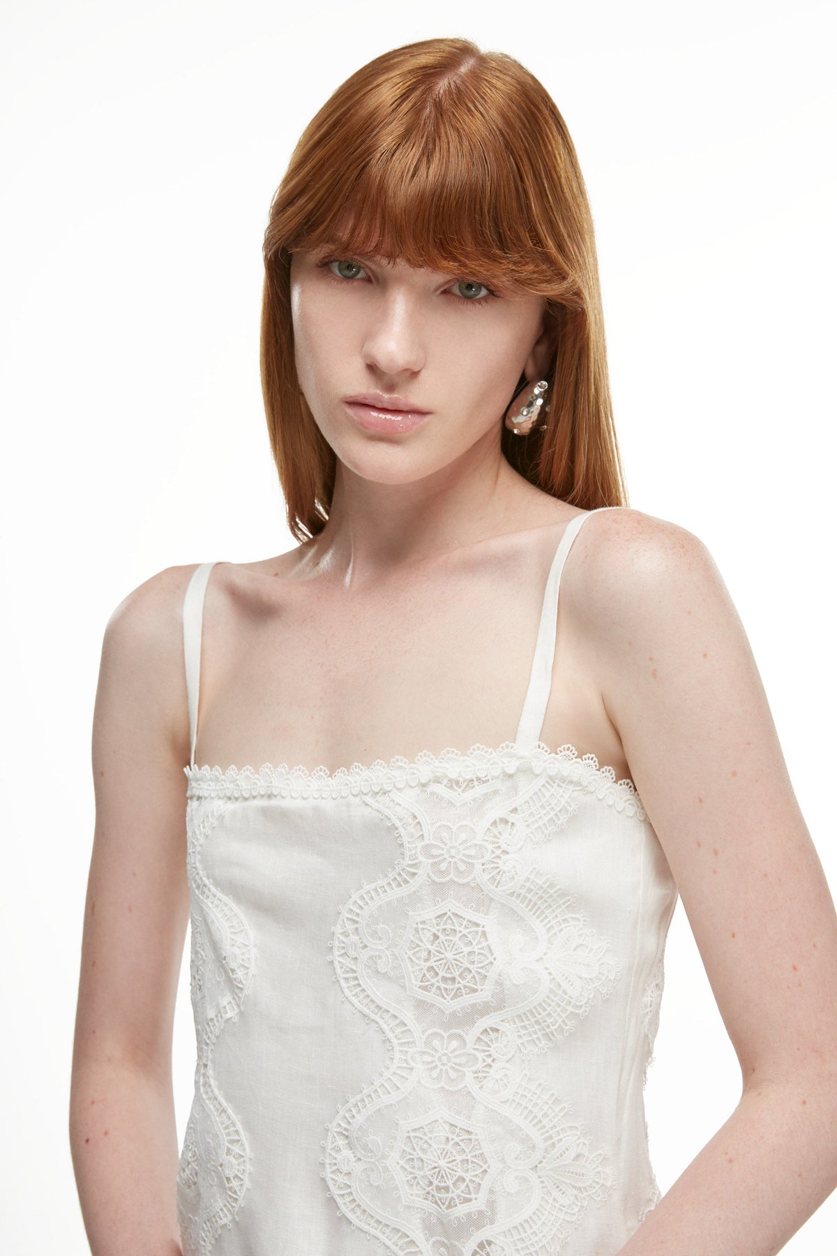 Rocio Mini Dress in White