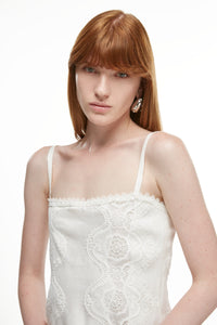 Rocio Mini Dress in White