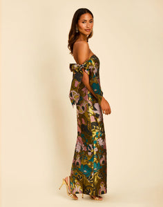 Capri Convertible Gown in Fleur Baroque