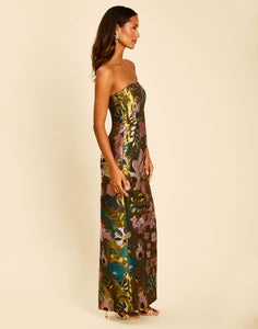 Capri Convertible Gown in Fleur Baroque