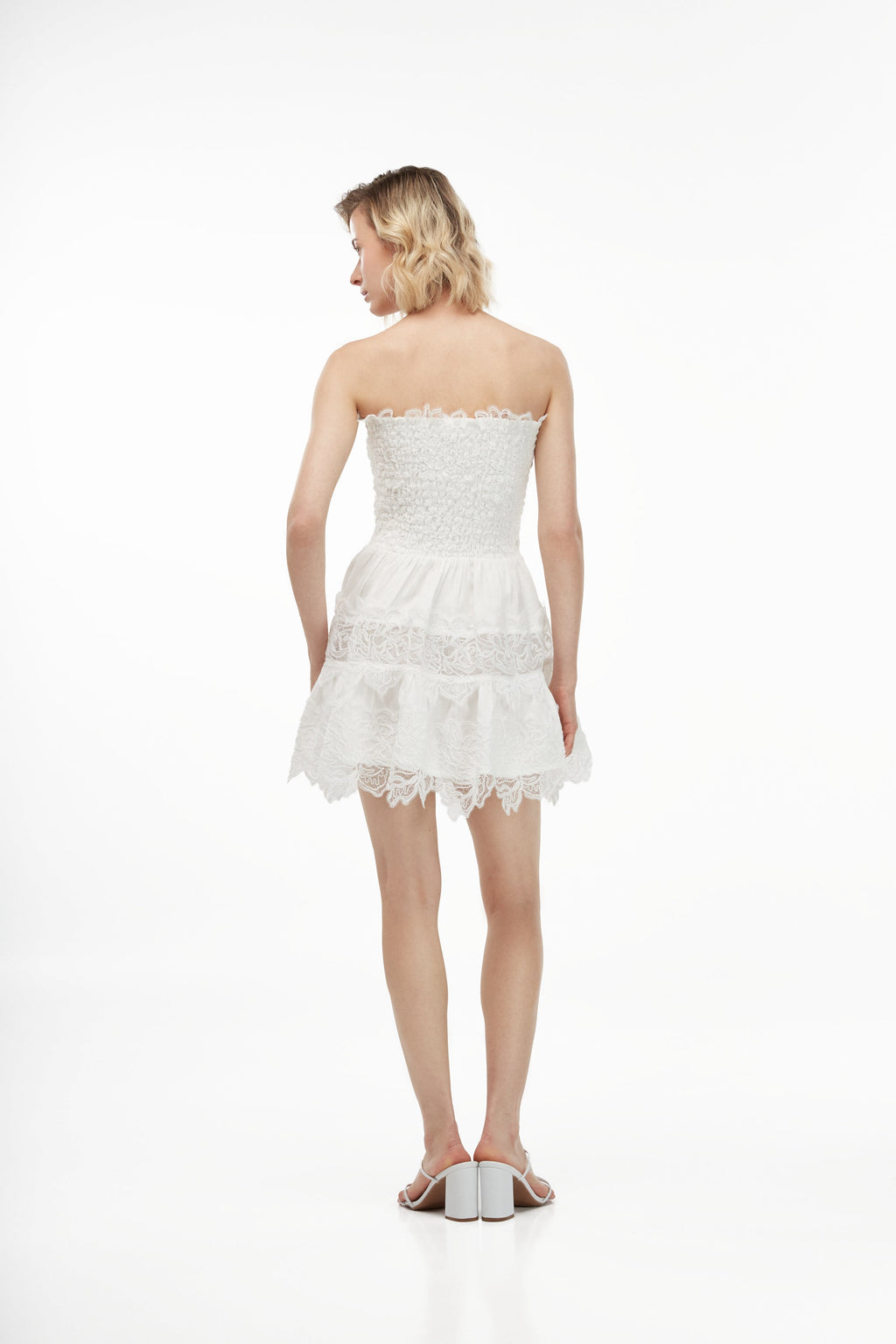 Brisa Mini Dress in White