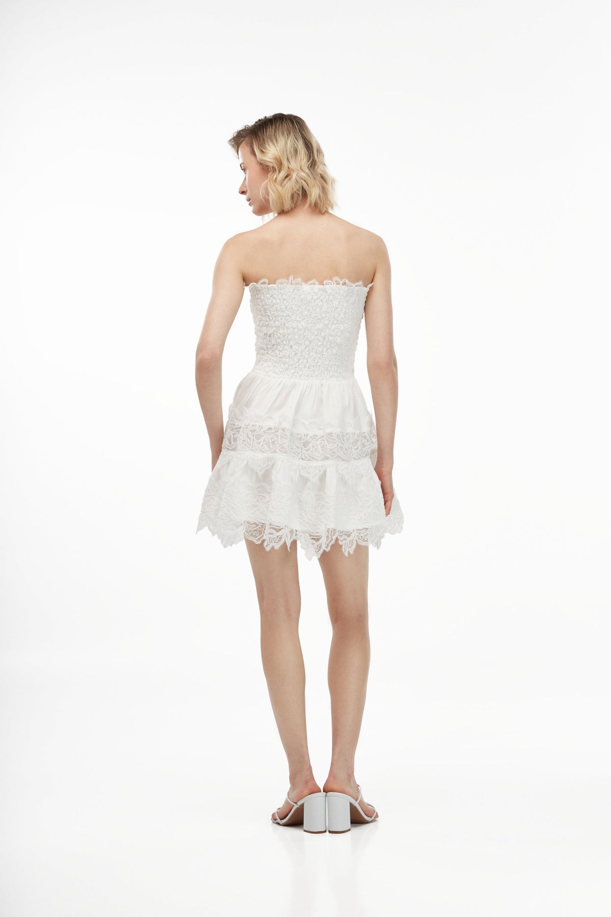 Brisa Mini Dress in White