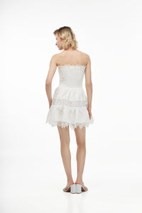 Brisa Mini Dress in White