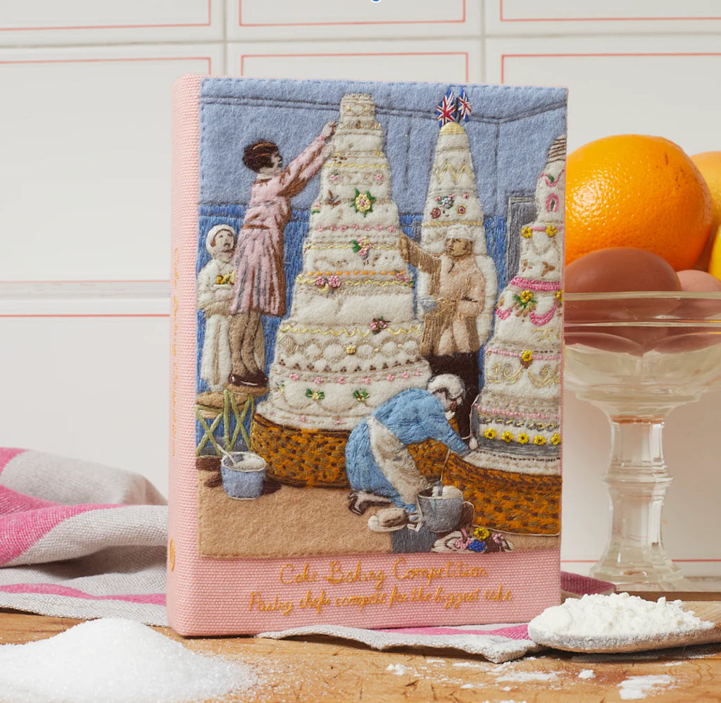 Cake Baking Competition Book Clutch
