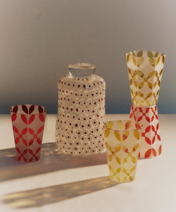 Brume de Verre Handblown Glasses in Carmin