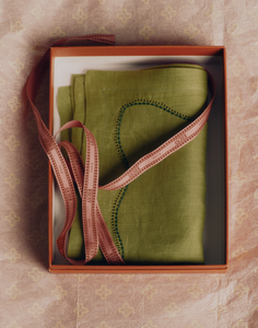 Le Chemin Napkin in Moss