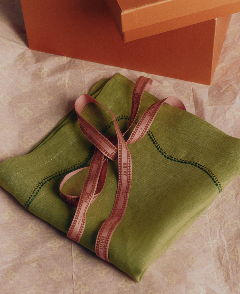 Le Chemin Placemat in Moss