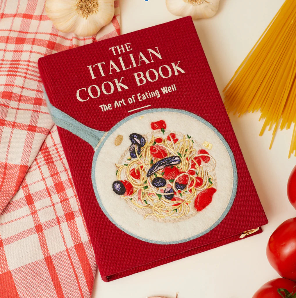The Italian Cook Book Book Clutch