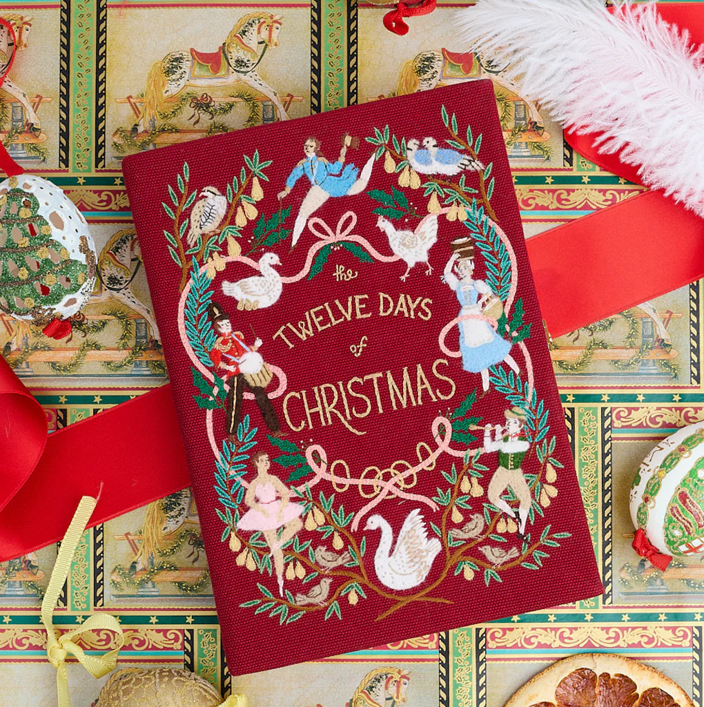 Twelve Days of Christmas by Meghann Rader Book Clutch