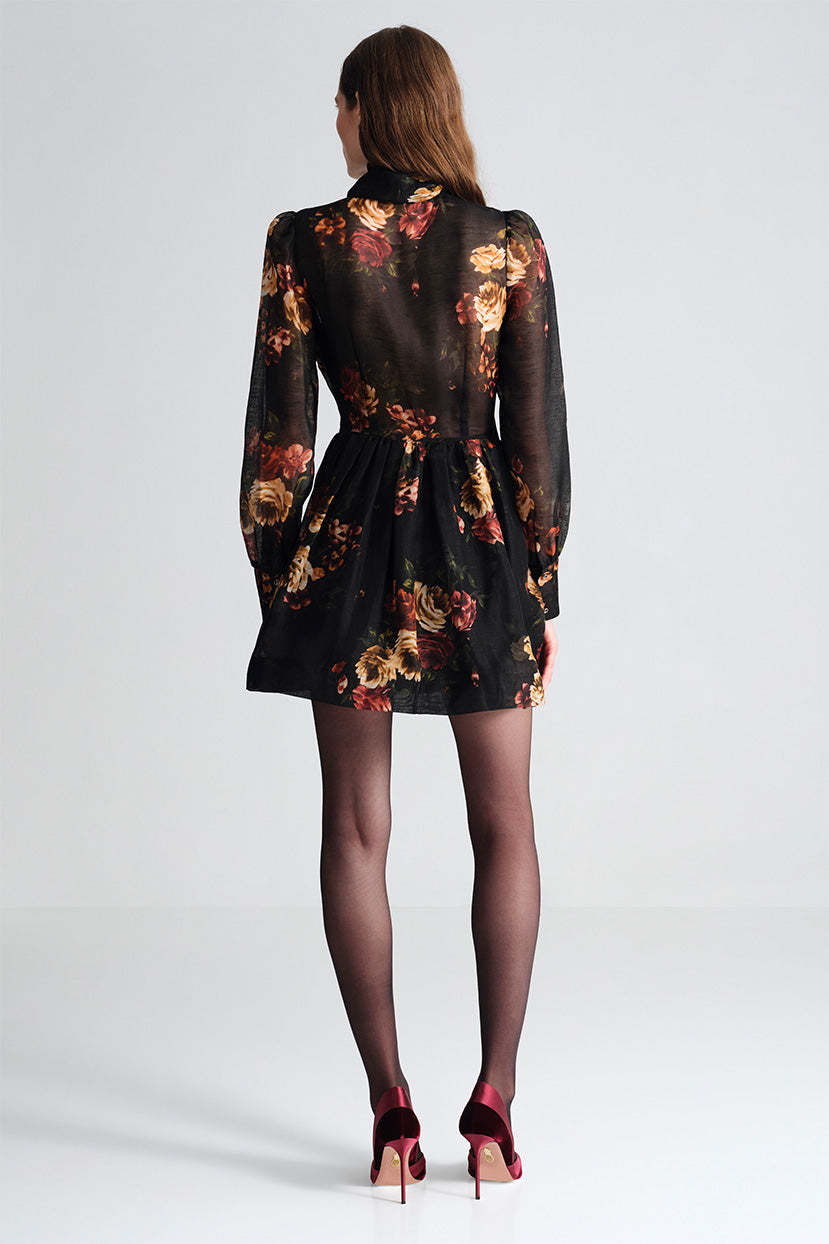 Sonnie Dress in Ariana Flora Black