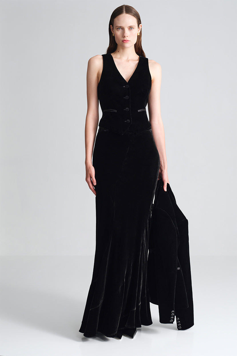 Victor Vest in Black