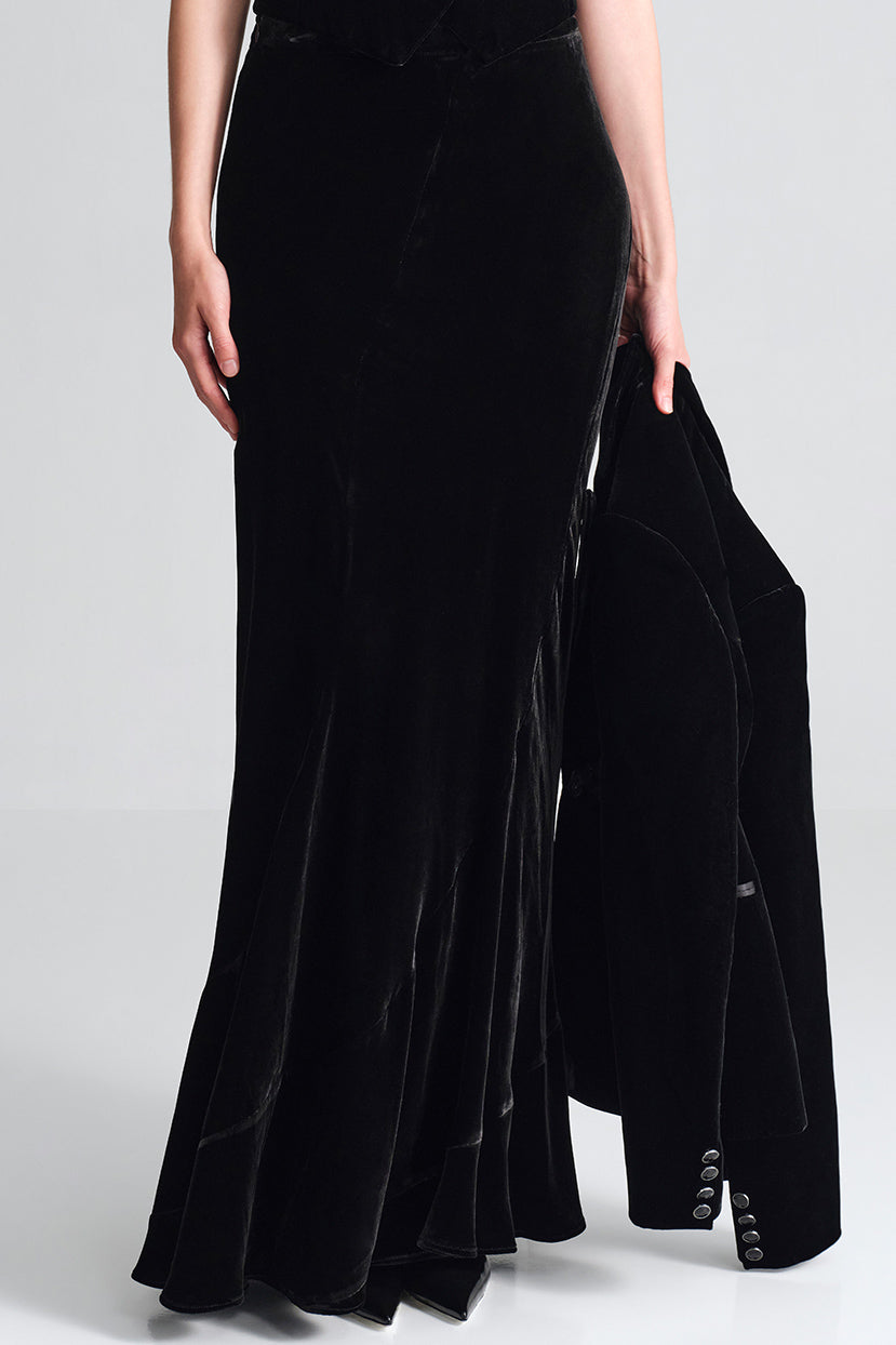 Samara Maxi Skirt in Black