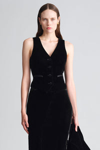 Victor Vest in Black