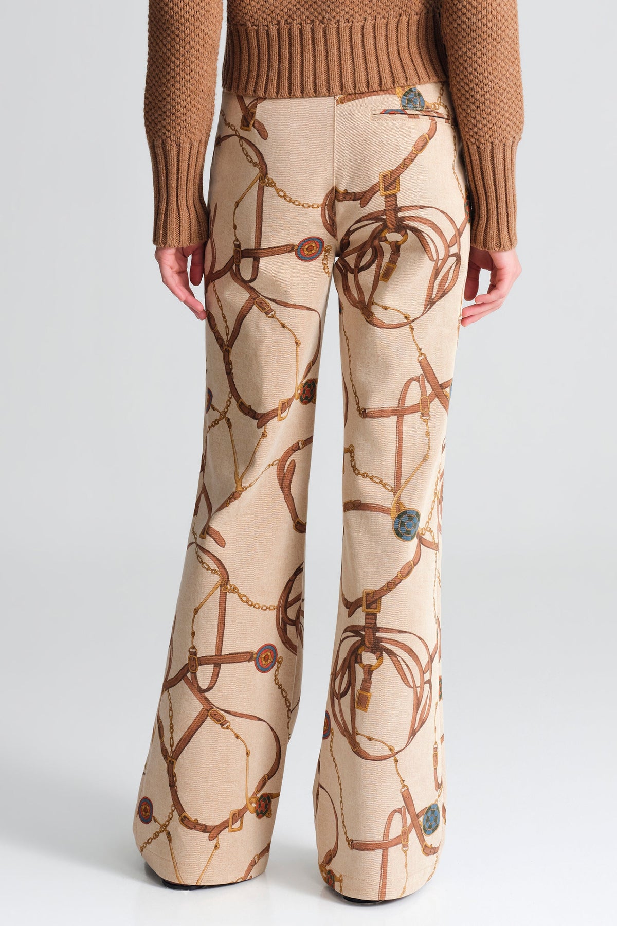 Darren Pants in Equestrian Scarf Ginger