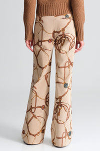 Darren Pants in Equestrian Scarf Ginger