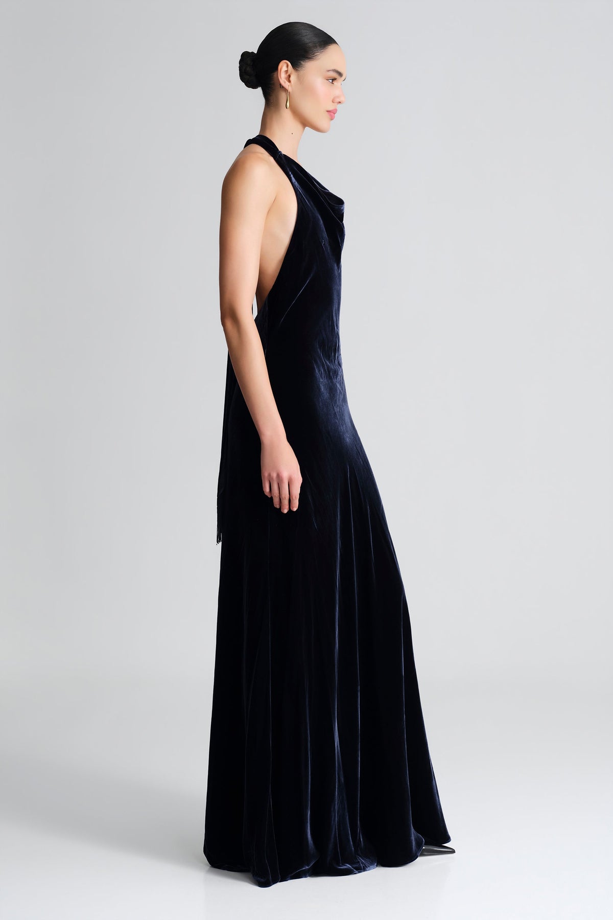 Genesis Gown in Inky Navy