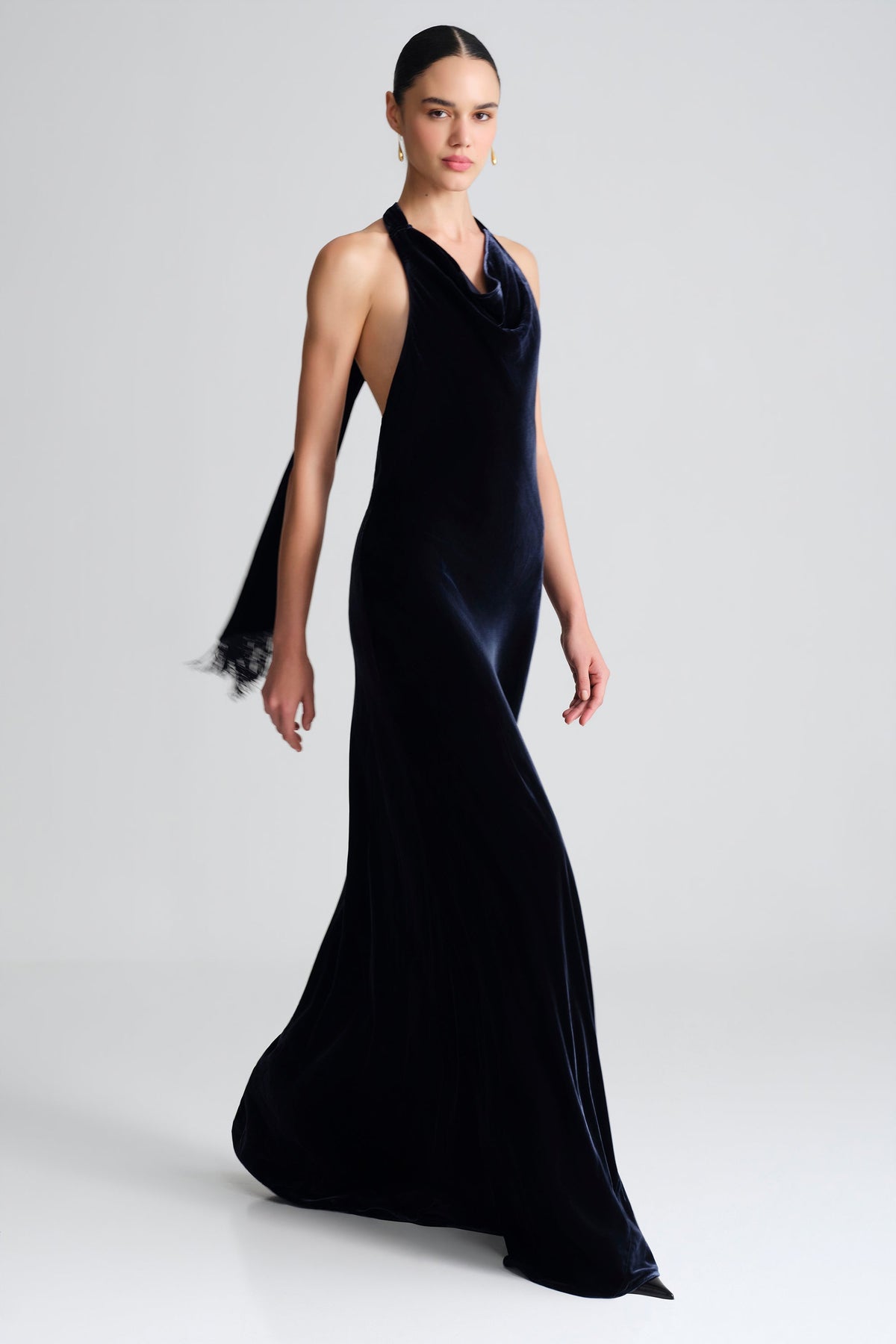 Genesis Gown in Inky Navy