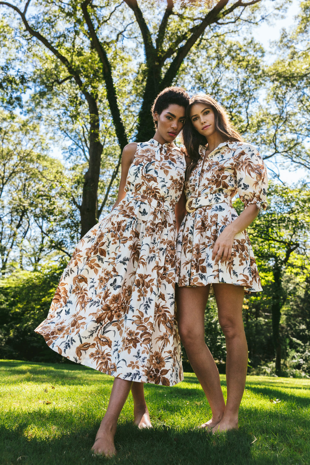Caro Mini Dress in Cotton