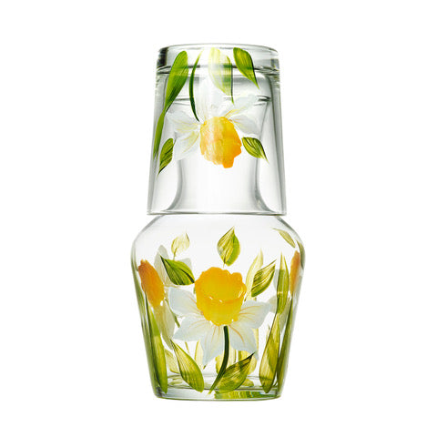 Daffodil Carafe and Tumbler