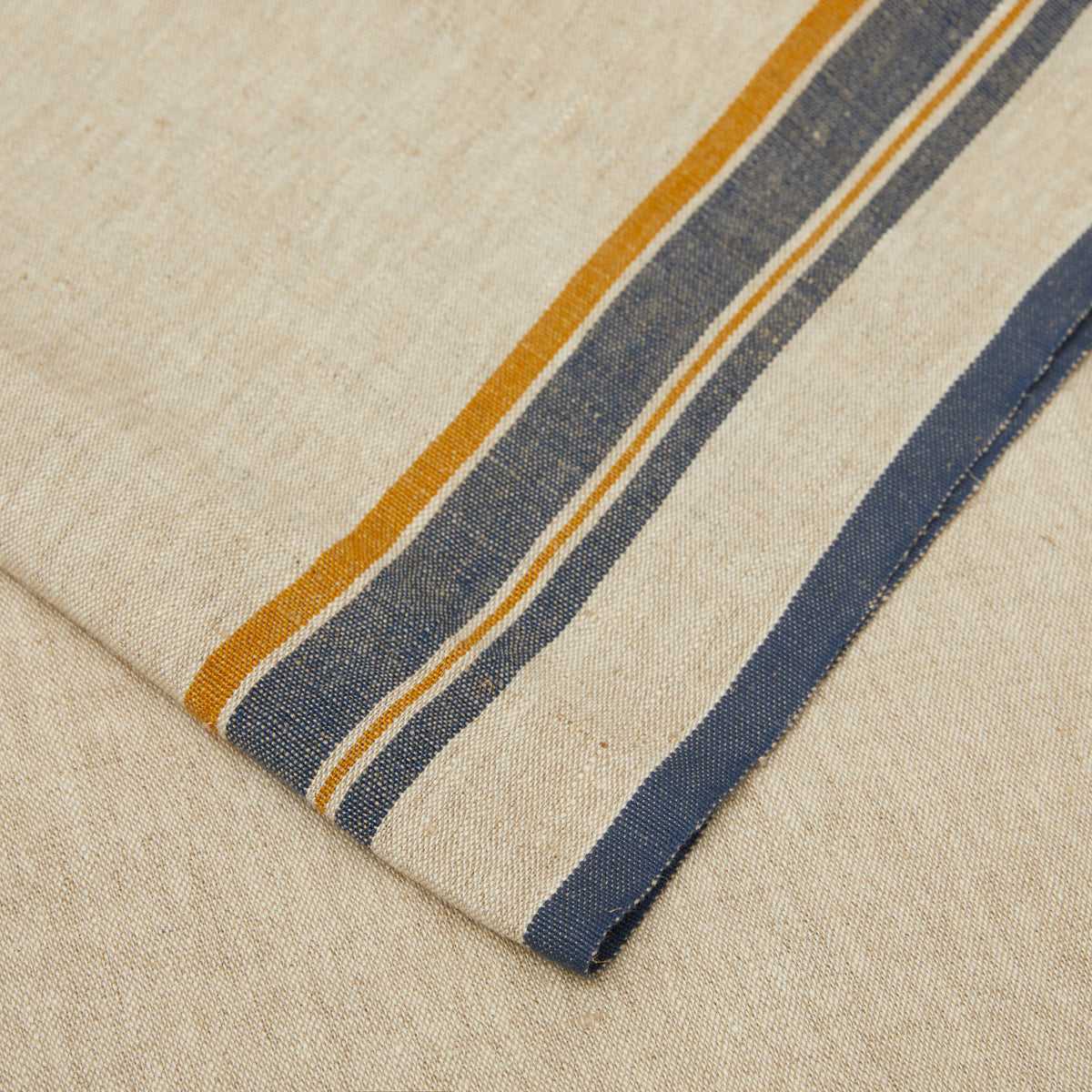 Antibes 20x72 Runner in Natural & Blue