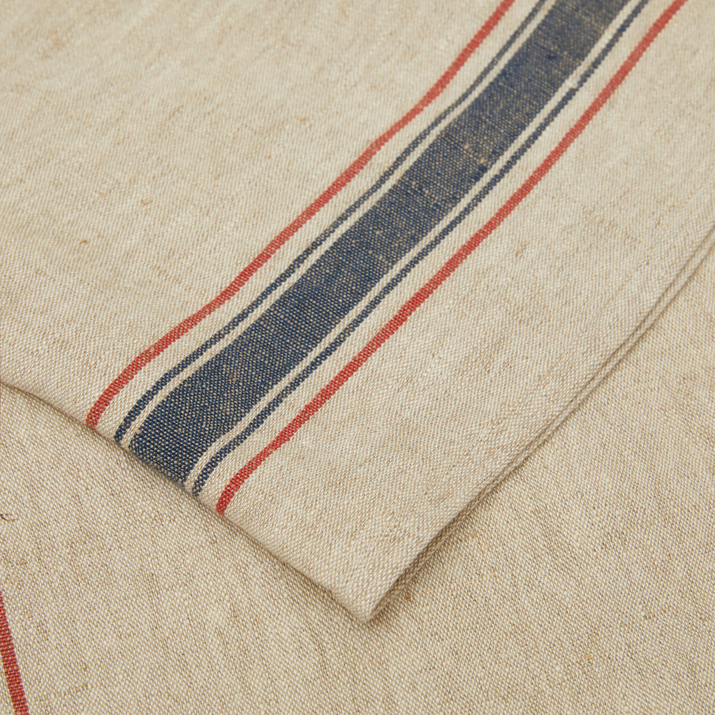 Menton 20x72 Runner in Natural & Denim