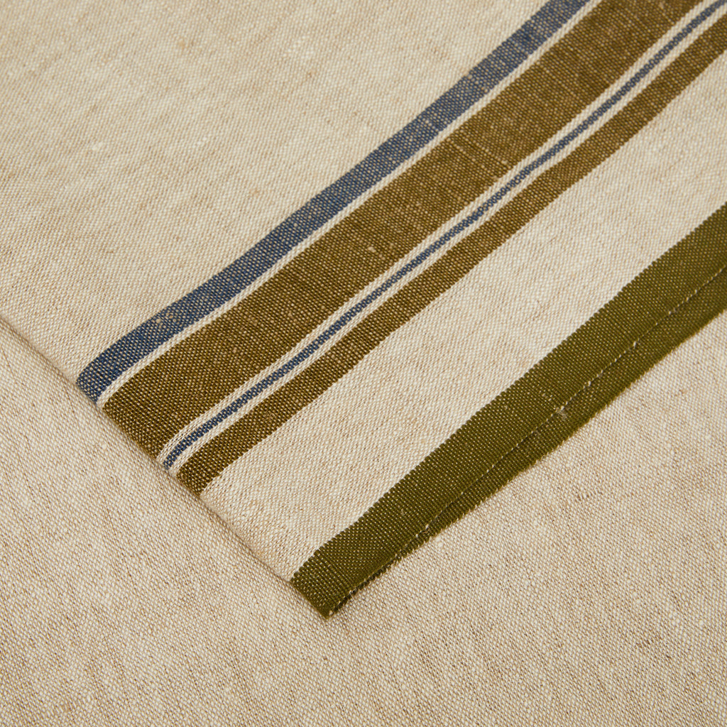 Antibes 20x72 Runner in Natural & Green