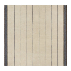 Eze 60x60 Tablecloth in Ivory & Blue