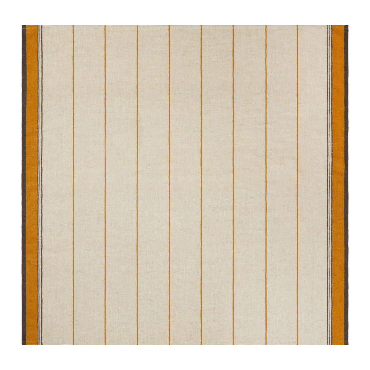 Eze 60x90 Tablecloth in Ivory & Mustard